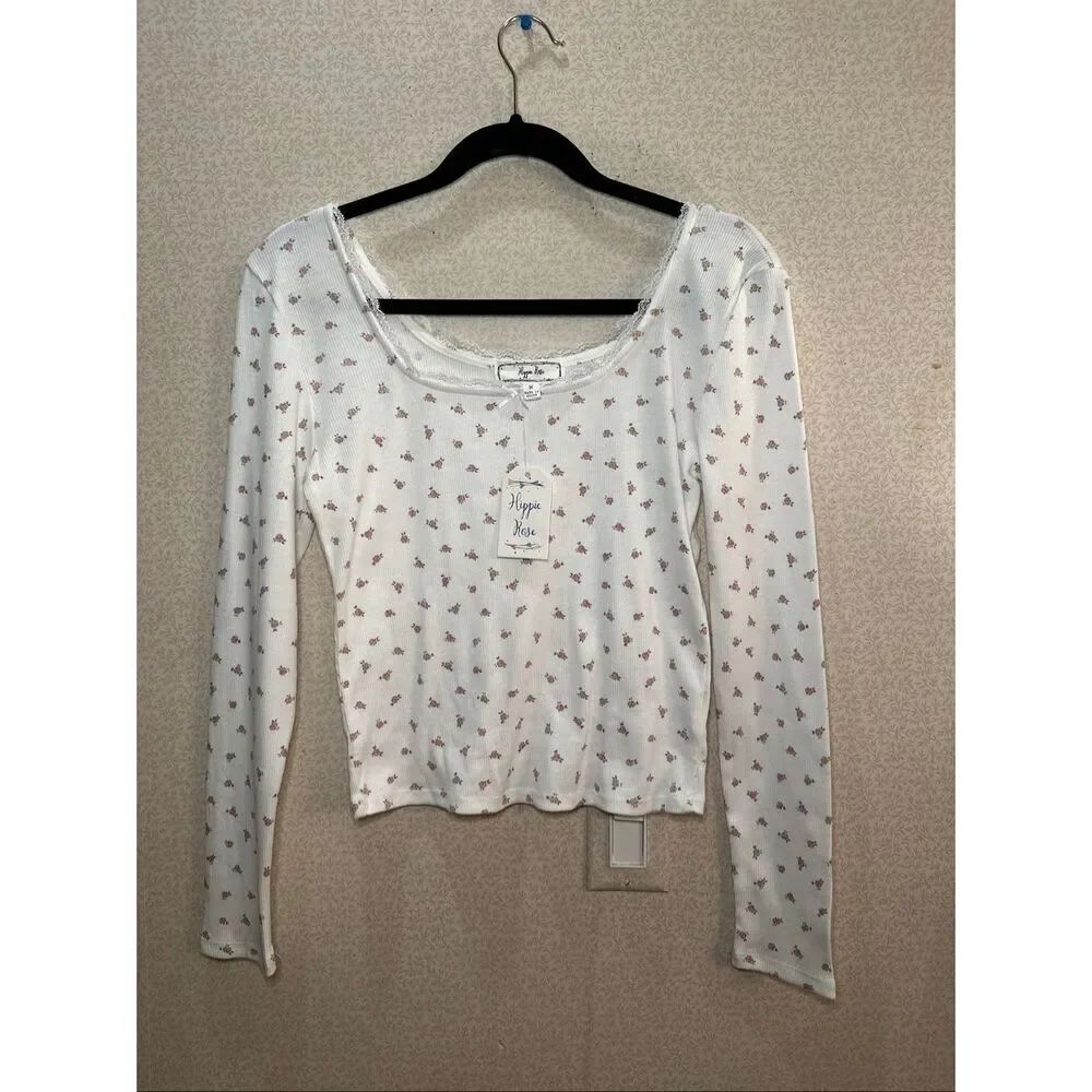 NWT Hippie Rose top